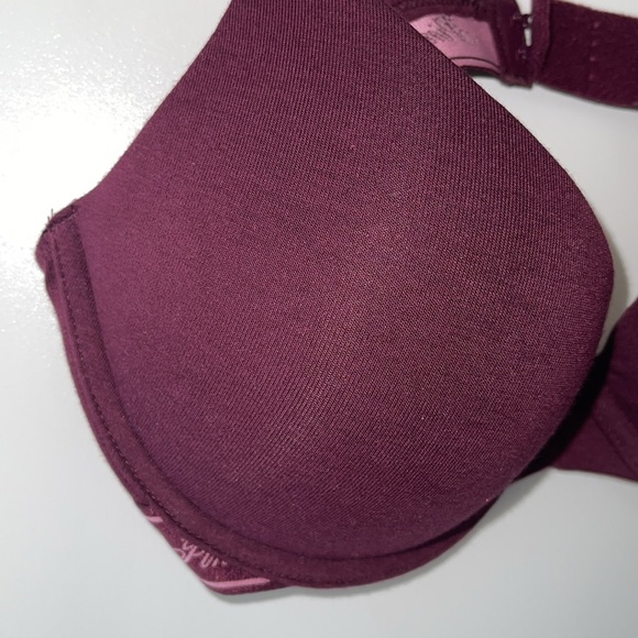 PINK Victoria’s Secret NWT NEW logo wear everywhere push-up bra 34C - Picture 4 of 15